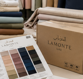 Fabric swatches / carton